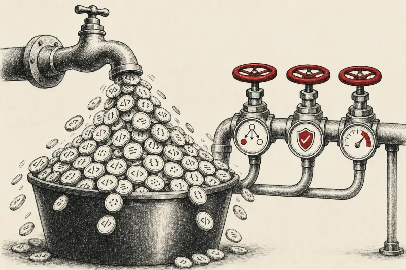 Illustration: AI Coding Agent Costs Surge: How Replit, Kilo Code and Symbotic Control Budgets