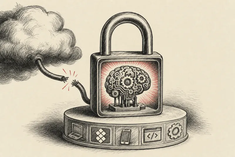 Illustration: MacPaw and Liquid AI Plan On-Device AI Platform for Eney and Setapp Developers
