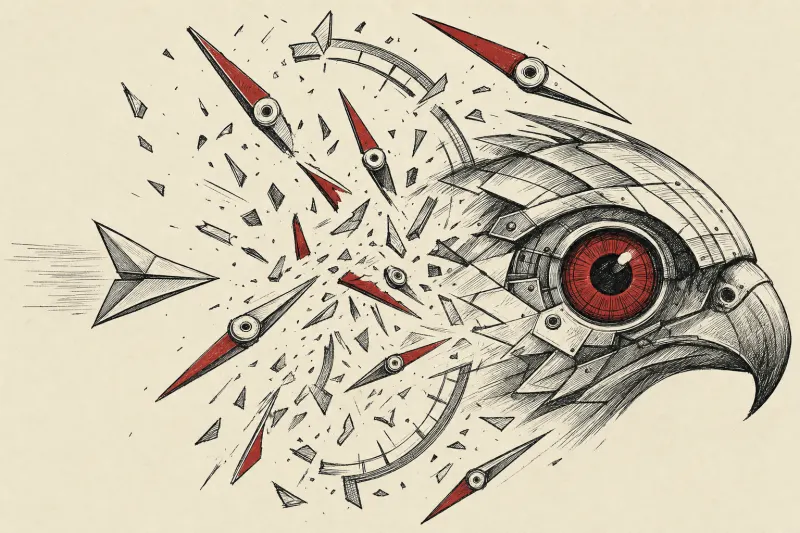 Illustration: Ukraine Gets 50,000 AI-Guided Shrike Drones for Jam-Resistant Strikes